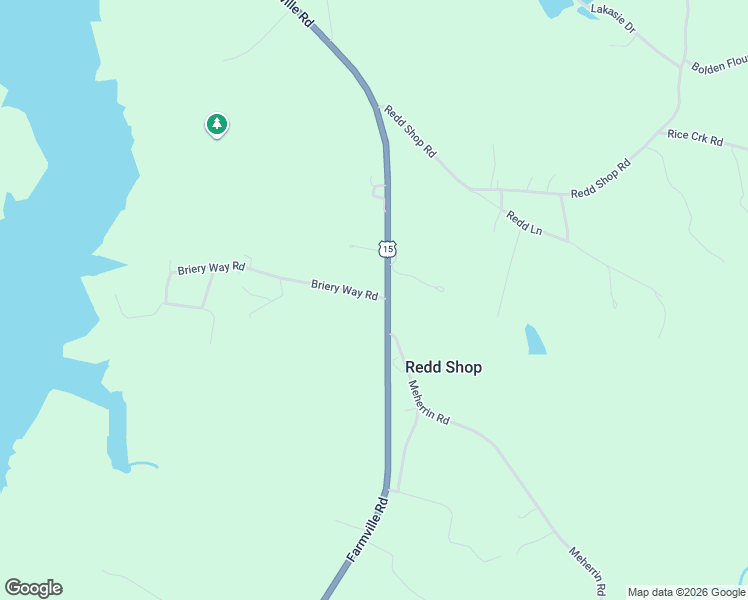 map of restaurants, bars, coffee shops, grocery stores, and more near County Road 771 in Farmville