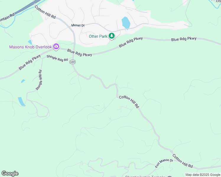 map of restaurants, bars, coffee shops, grocery stores, and more near 6317 Cotton Hill Rd in Roanoke