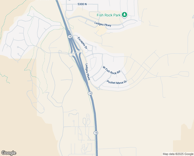map of restaurants, bars, coffee shops, grocery stores, and more near 4745 North Cottontail Drive in St. George