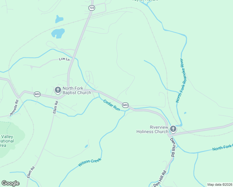 map of restaurants, bars, coffee shops, grocery stores, and more near 916 Den Hill Road in Christiansburg