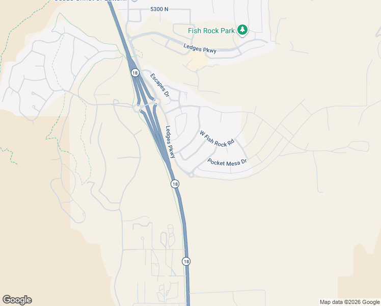 map of restaurants, bars, coffee shops, grocery stores, and more near 4749 North Cottontail Drive in St. George