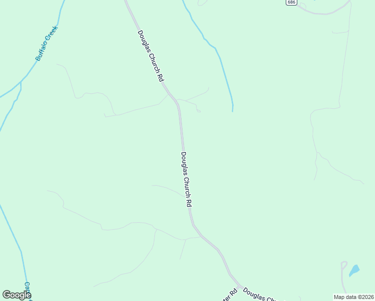 map of restaurants, bars, coffee shops, grocery stores, and more near 2289 Douglas Church Road in Farmville