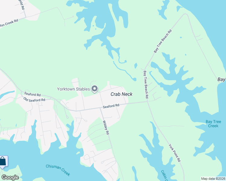 map of restaurants, bars, coffee shops, grocery stores, and more near 218 Hansford Lane in Seaford