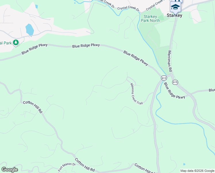 map of restaurants, bars, coffee shops, grocery stores, and more near 7043 Linn Cove Court in Roanoke