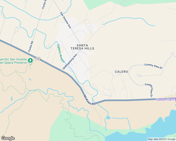 map of restaurants, bars, coffee shops, grocery stores, and more near 7565 Tierra Sombra Court in San Jose