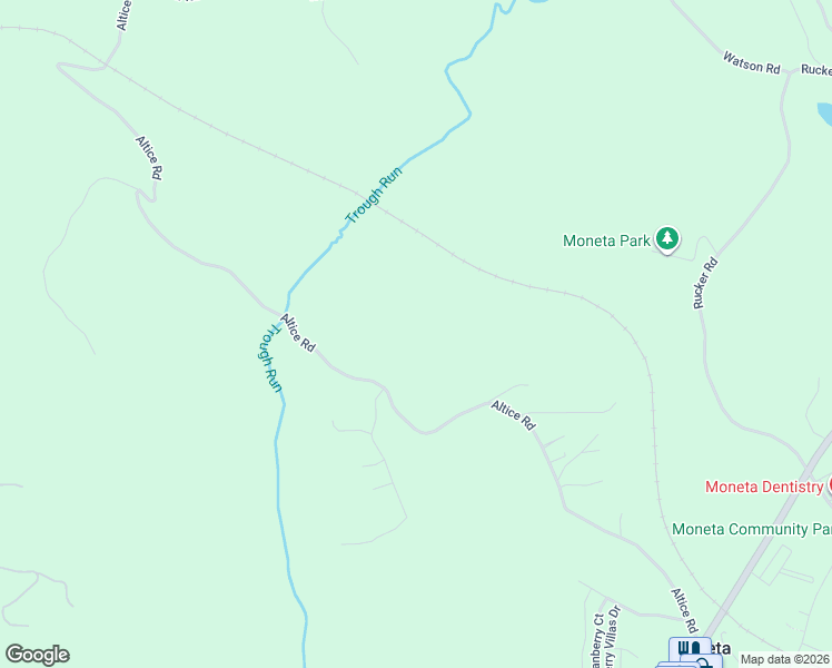 map of restaurants, bars, coffee shops, grocery stores, and more near 5123 State Route 608 in Moneta