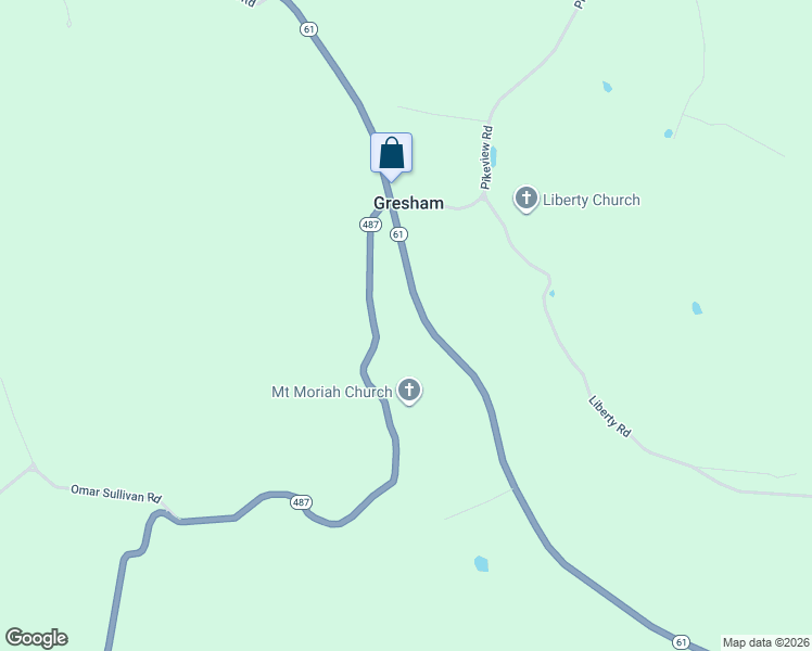 map of restaurants, bars, coffee shops, grocery stores, and more near 88-1236 Bramlett Road in Greensburg