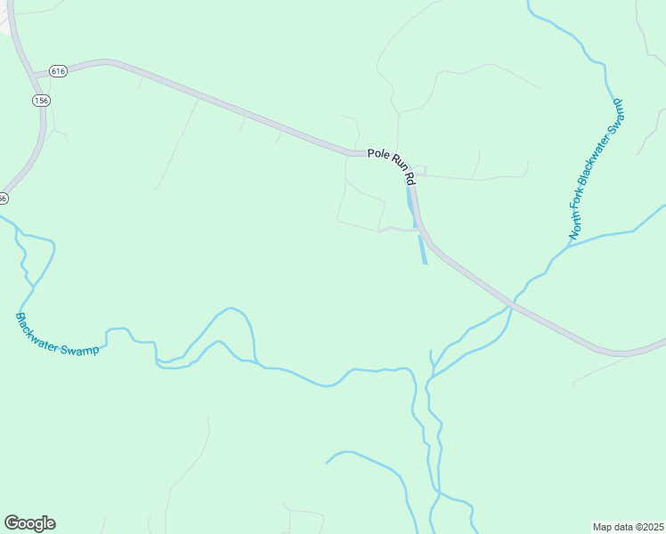 map of restaurants, bars, coffee shops, grocery stores, and more near 9313 Pole Run Road in Disputanta