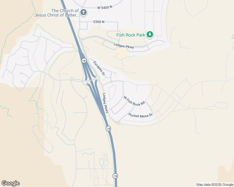 map of restaurants, bars, coffee shops, grocery stores, and more near 4793 White Rocks Drive in St. George