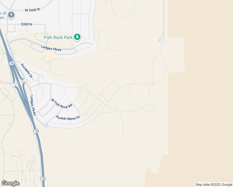 map of restaurants, bars, coffee shops, grocery stores, and more near 205 South Bluff Street in St. George