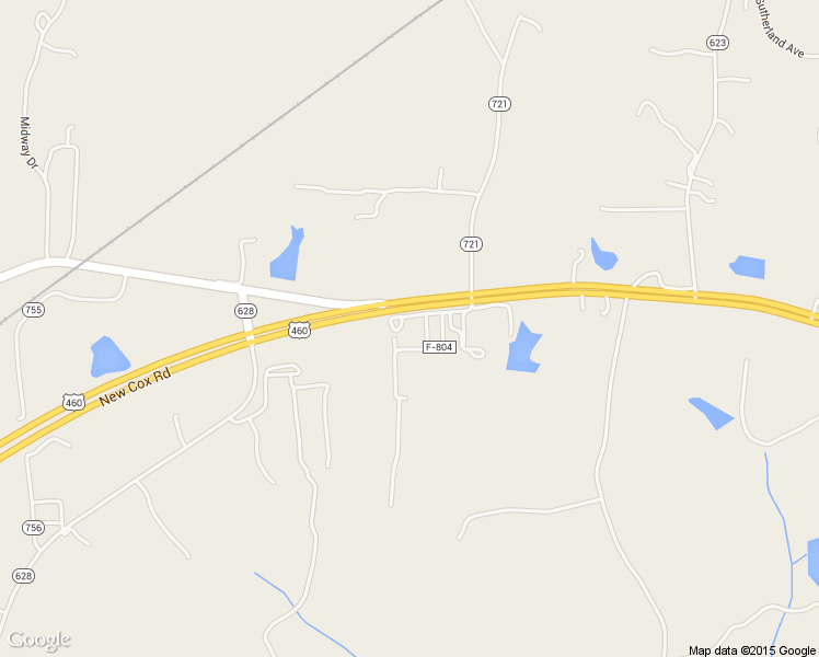 map of restaurants, bars, coffee shops, grocery stores, and more near 18019 Cox Road in Sutherland