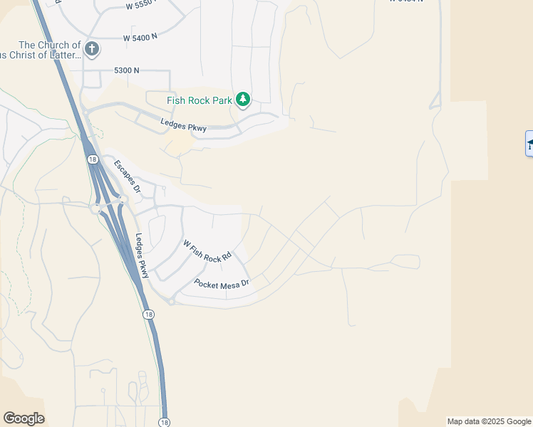 map of restaurants, bars, coffee shops, grocery stores, and more near 1363 Yellow Knolls Drive in St. George