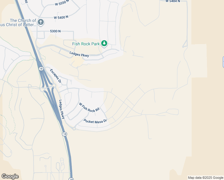 map of restaurants, bars, coffee shops, grocery stores, and more near Yellow Knolls Drive in St. George