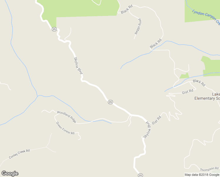 map of restaurants, bars, coffee shops, grocery stores, and more near 19030 Skyline Boulevard in Los Gatos