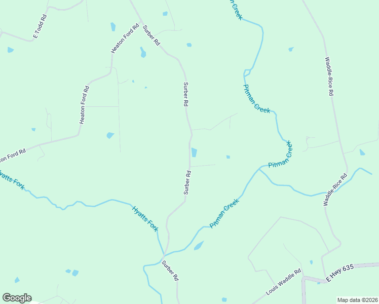 map of restaurants, bars, coffee shops, grocery stores, and more near 1610 Surber Road in Science Hill