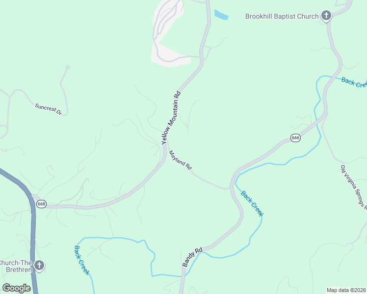 map of restaurants, bars, coffee shops, grocery stores, and more near 7900-7988 Mayland Road in Roanoke
