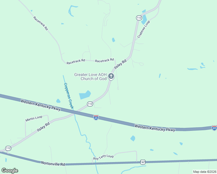 map of restaurants, bars, coffee shops, grocery stores, and more near 8801 Ilsley Road in Dawson Springs