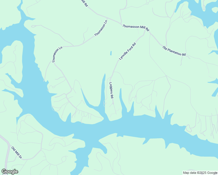 map of restaurants, bars, coffee shops, grocery stores, and more near 1580 Lynville Ford Road in Goodview