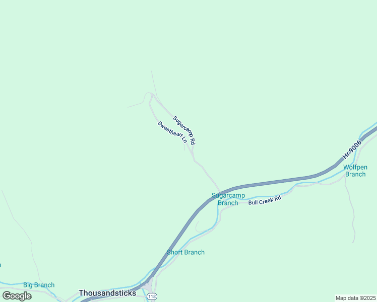 map of restaurants, bars, coffee shops, grocery stores, and more near 87 Valentine Lane in Thousandsticks
