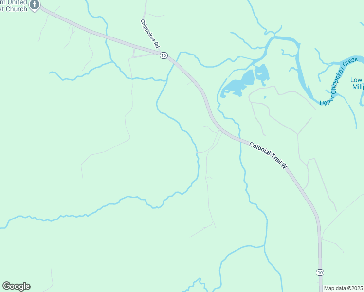 map of restaurants, bars, coffee shops, grocery stores, and more near 12974 Colonial Trail West in Spring Grove