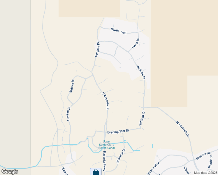 map of restaurants, bars, coffee shops, grocery stores, and more near 1070 Kokopelli Way in Ivins