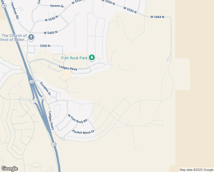 map of restaurants, bars, coffee shops, grocery stores, and more near Yellow Knolls Drive in St. George