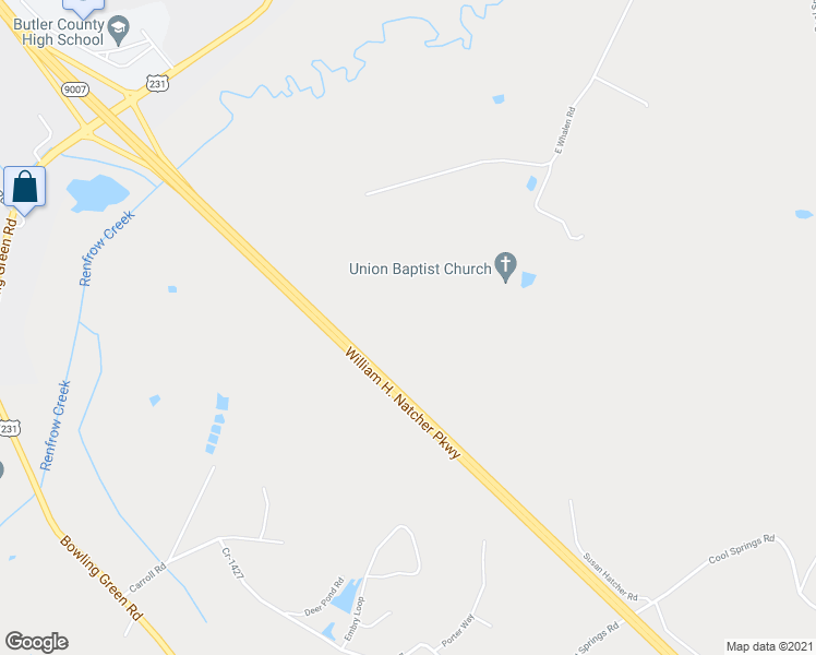map of restaurants, bars, coffee shops, grocery stores, and more near 5451 Cane Ridge Rd in Logansport