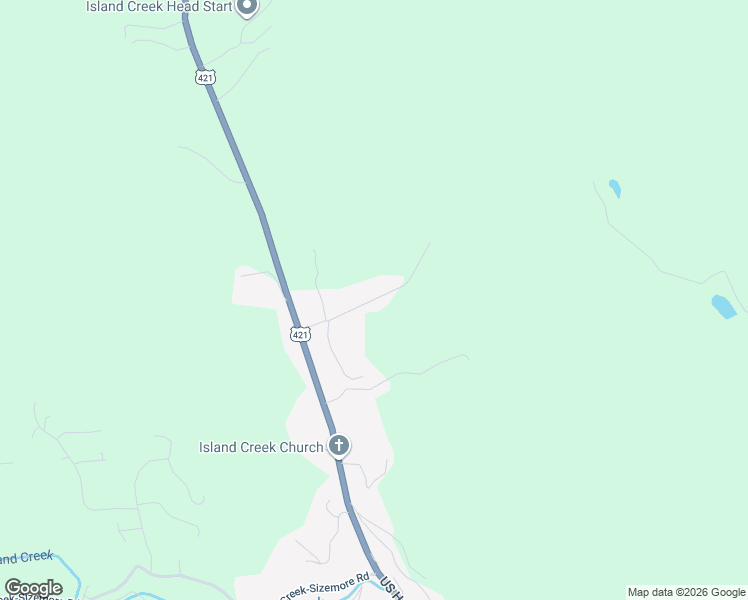 map of restaurants, bars, coffee shops, grocery stores, and more near Sester Hollow Road in Clay County