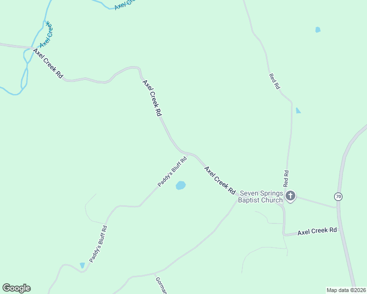 map of restaurants, bars, coffee shops, grocery stores, and more near 552-1298 Axel Creek Road in Marion