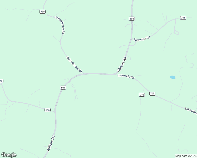 map of restaurants, bars, coffee shops, grocery stores, and more near 14 Lakeside Road in Farmville