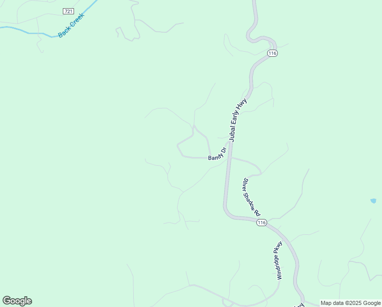 map of restaurants, bars, coffee shops, grocery stores, and more near 232 Bandy Drive in Hardy