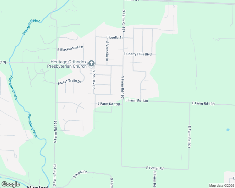 map of restaurants, bars, coffee shops, grocery stores, and more near 741 S Farm Road 197 in Springfield