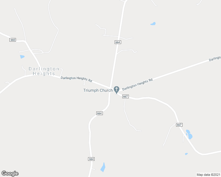 map of restaurants, bars, coffee shops, grocery stores, and more near Darlington Heights Road in Cullen