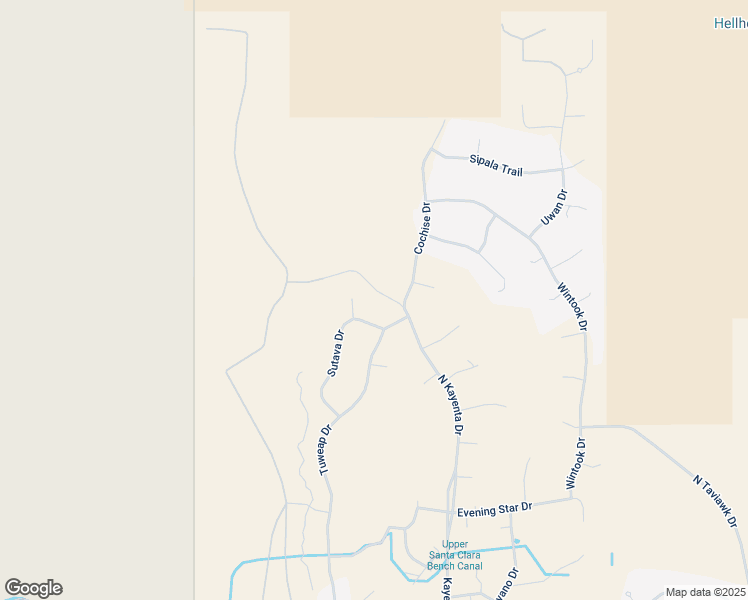map of restaurants, bars, coffee shops, grocery stores, and more near 1657 North Kayenta Drive in Ivins