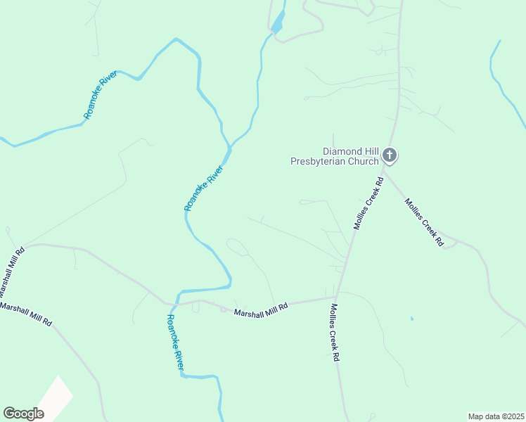map of restaurants, bars, coffee shops, grocery stores, and more near 1401 Mollies Creek Road in Gladys
