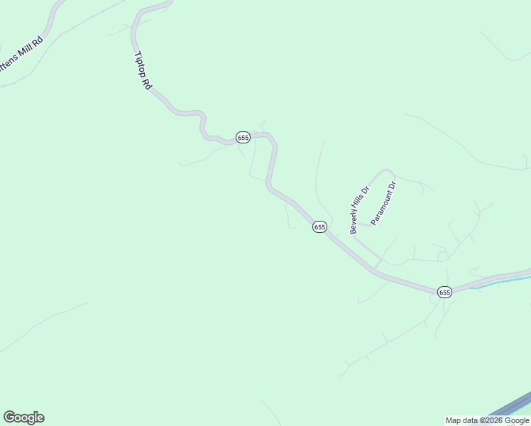 map of restaurants, bars, coffee shops, grocery stores, and more near 1779 Tiptop Road in Springville