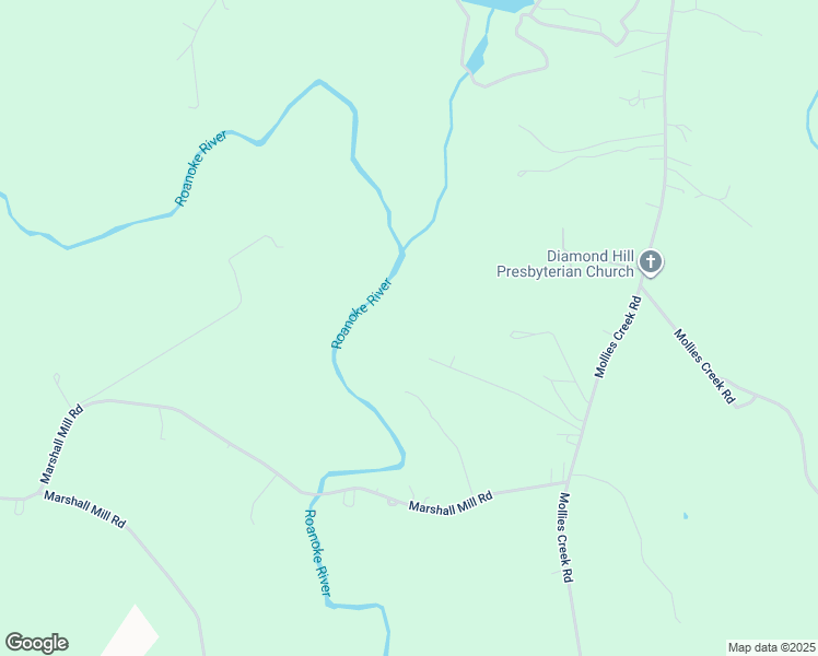 map of restaurants, bars, coffee shops, grocery stores, and more near 1433 Mollies Creek Road in Gladys