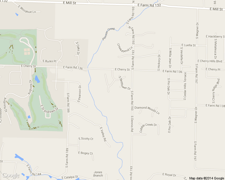 map of restaurants, bars, coffee shops, grocery stores, and more near 782 South Mulberry Lane in Springfield