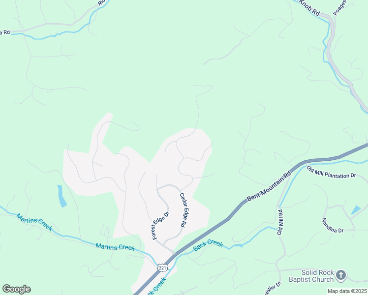 map of restaurants, bars, coffee shops, grocery stores, and more near 8109 Winterwood Trail in Roanoke