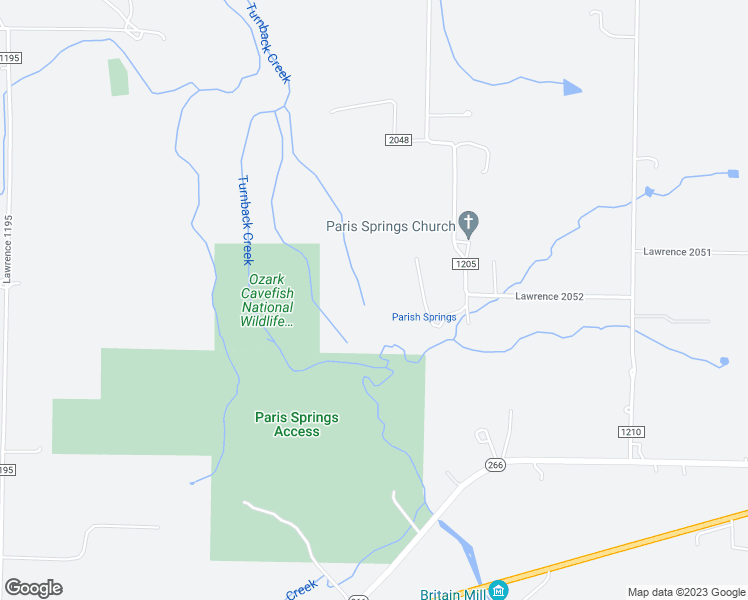 map of restaurants, bars, coffee shops, grocery stores, and more near 20515 Lawrence 2048 in Everton