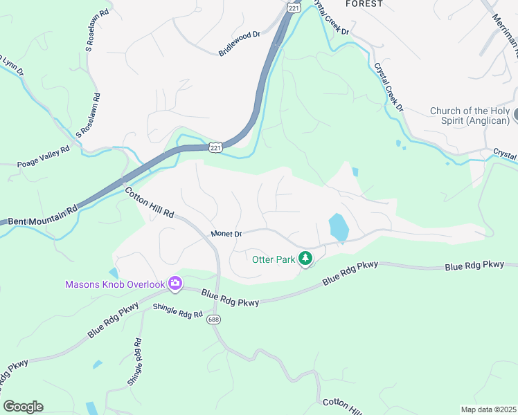 map of restaurants, bars, coffee shops, grocery stores, and more near Sedgewick Drive in Roanoke County