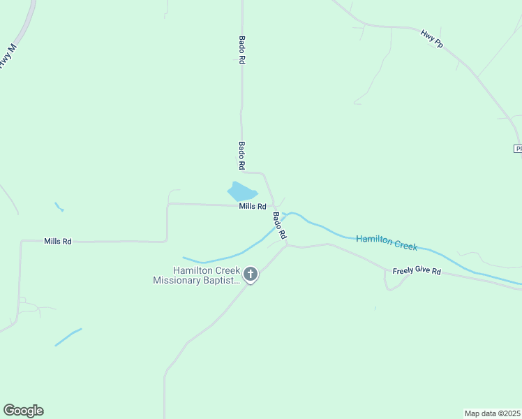 map of restaurants, bars, coffee shops, grocery stores, and more near 12712 Mills Road in Cabool