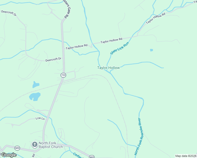 map of restaurants, bars, coffee shops, grocery stores, and more near 1154 Lusters Gate Road in Blacksburg