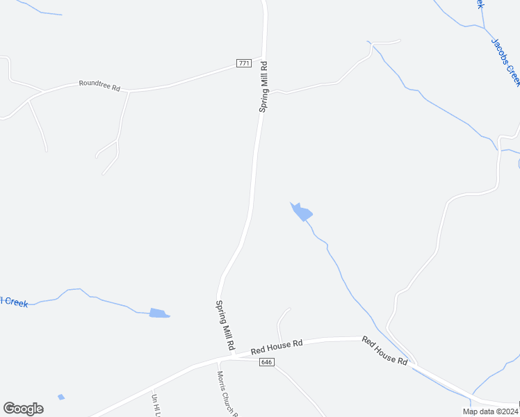map of restaurants, bars, coffee shops, grocery stores, and more near 11180 Spring Mill Road in Concord