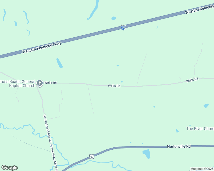 map of restaurants, bars, coffee shops, grocery stores, and more near Wells Road in Nortonville