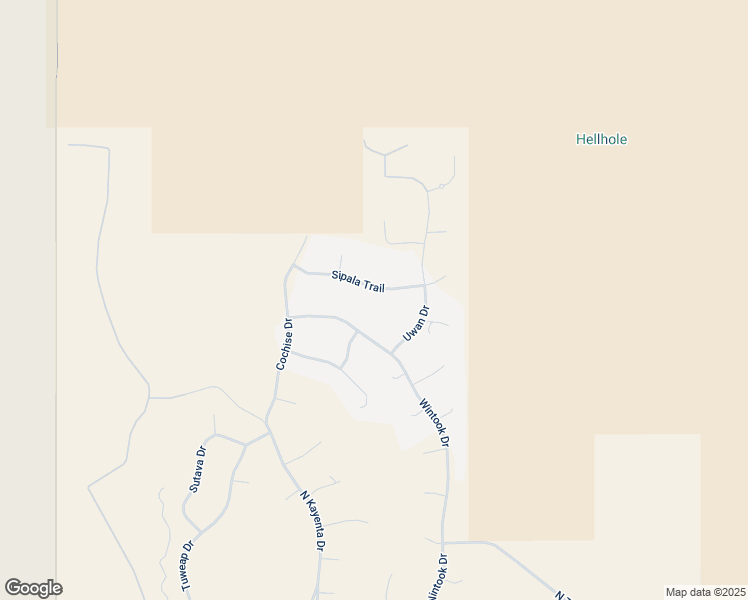 map of restaurants, bars, coffee shops, grocery stores, and more near 973 Sipala Trail in Ivins