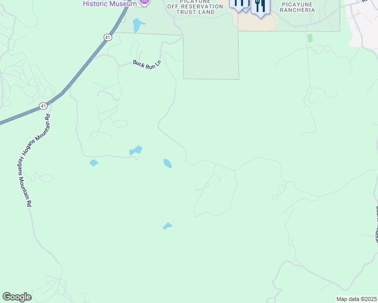 map of restaurants, bars, coffee shops, grocery stores, and more near 31229 Rolling Meadow Court in Coarsegold