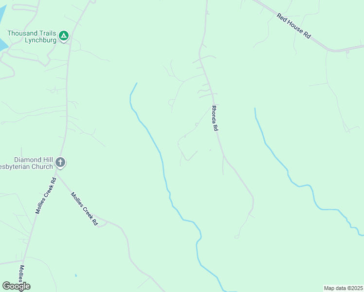 map of restaurants, bars, coffee shops, grocery stores, and more near 270 Hudson Hollow in Rustburg
