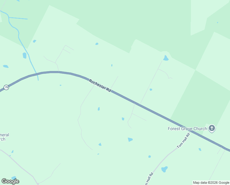 map of restaurants, bars, coffee shops, grocery stores, and more near Rochester Rd in Muhlenberg