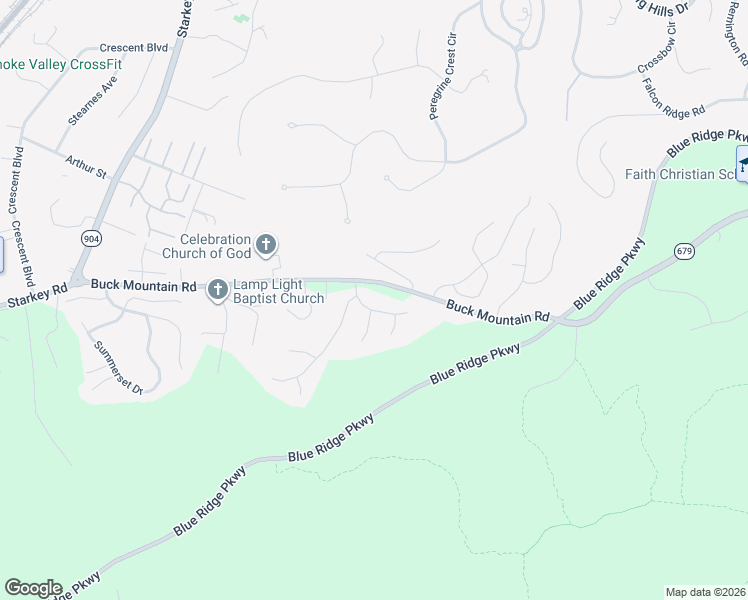 map of restaurants, bars, coffee shops, grocery stores, and more near 4305 Buck Mountain Road in Cave Spring